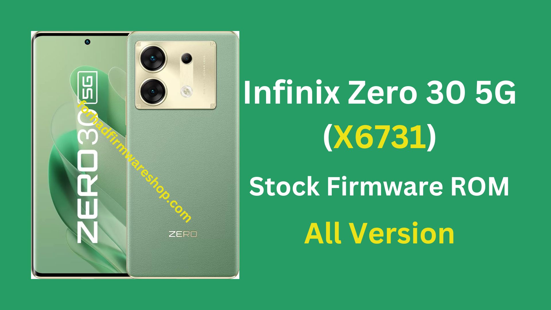 Infinix X6731 Stock Firmware ROM (Flash File)