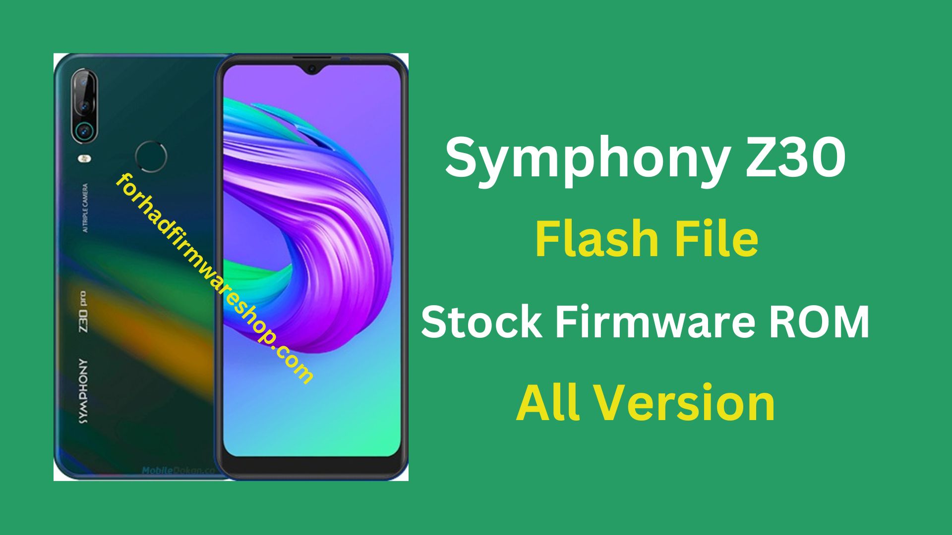 Symphony Z30 Stock Firmware ROM (Flash File)