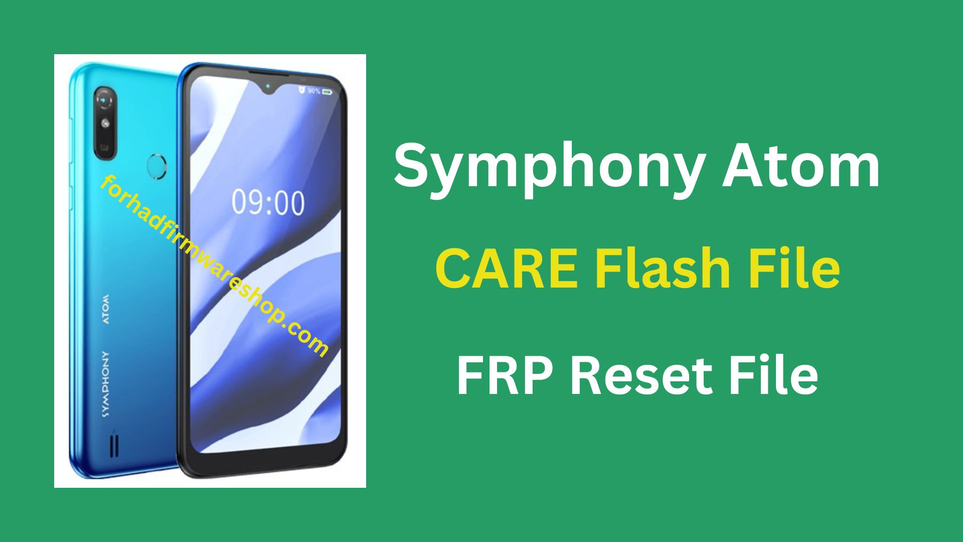 Symphony Atom Stock Firmware ROM (Flash File)