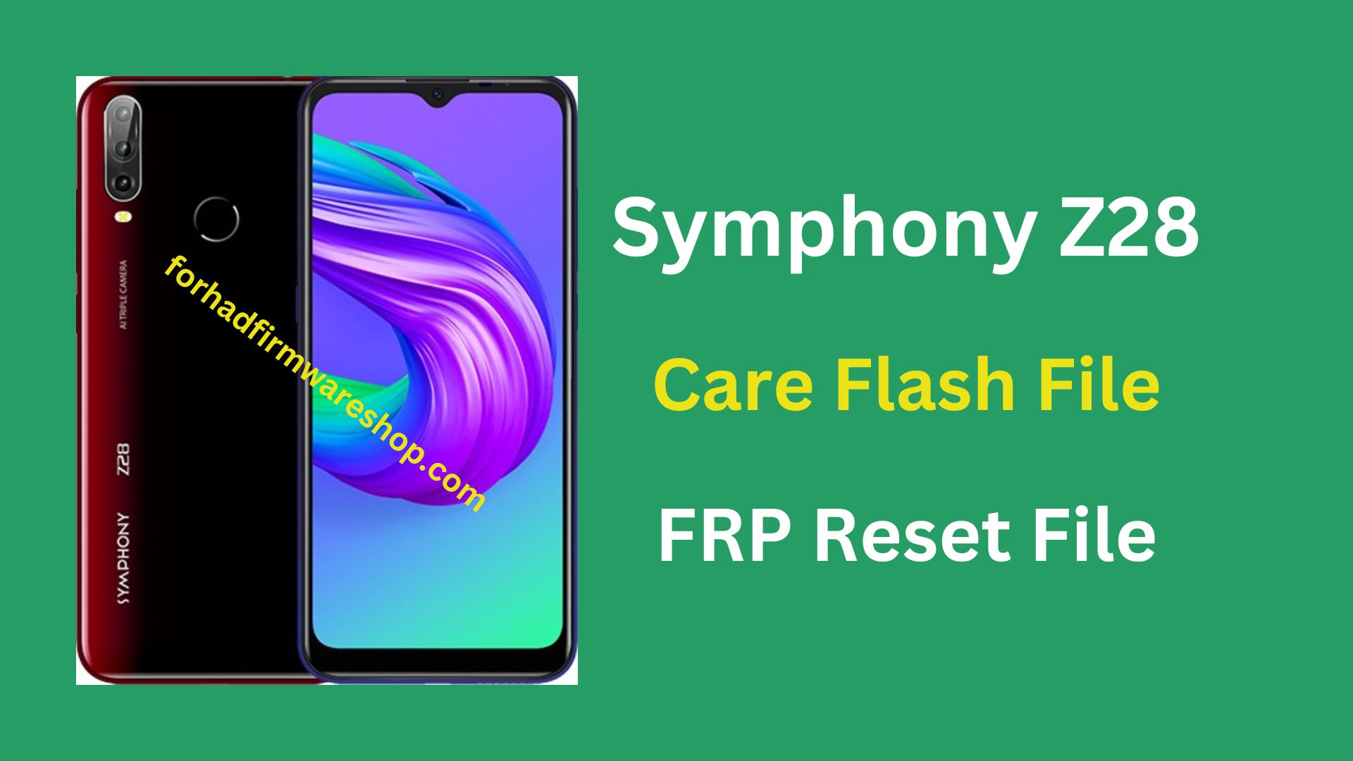 Symphony Z28 Stock Firmware ROM (Flash File)