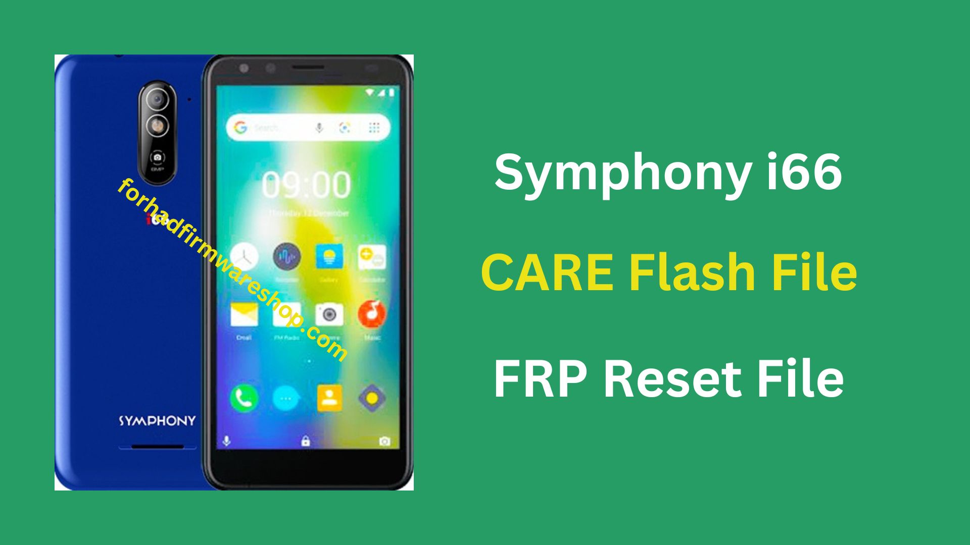 Symphony i66 Stock Firmware ROM (Flash File)