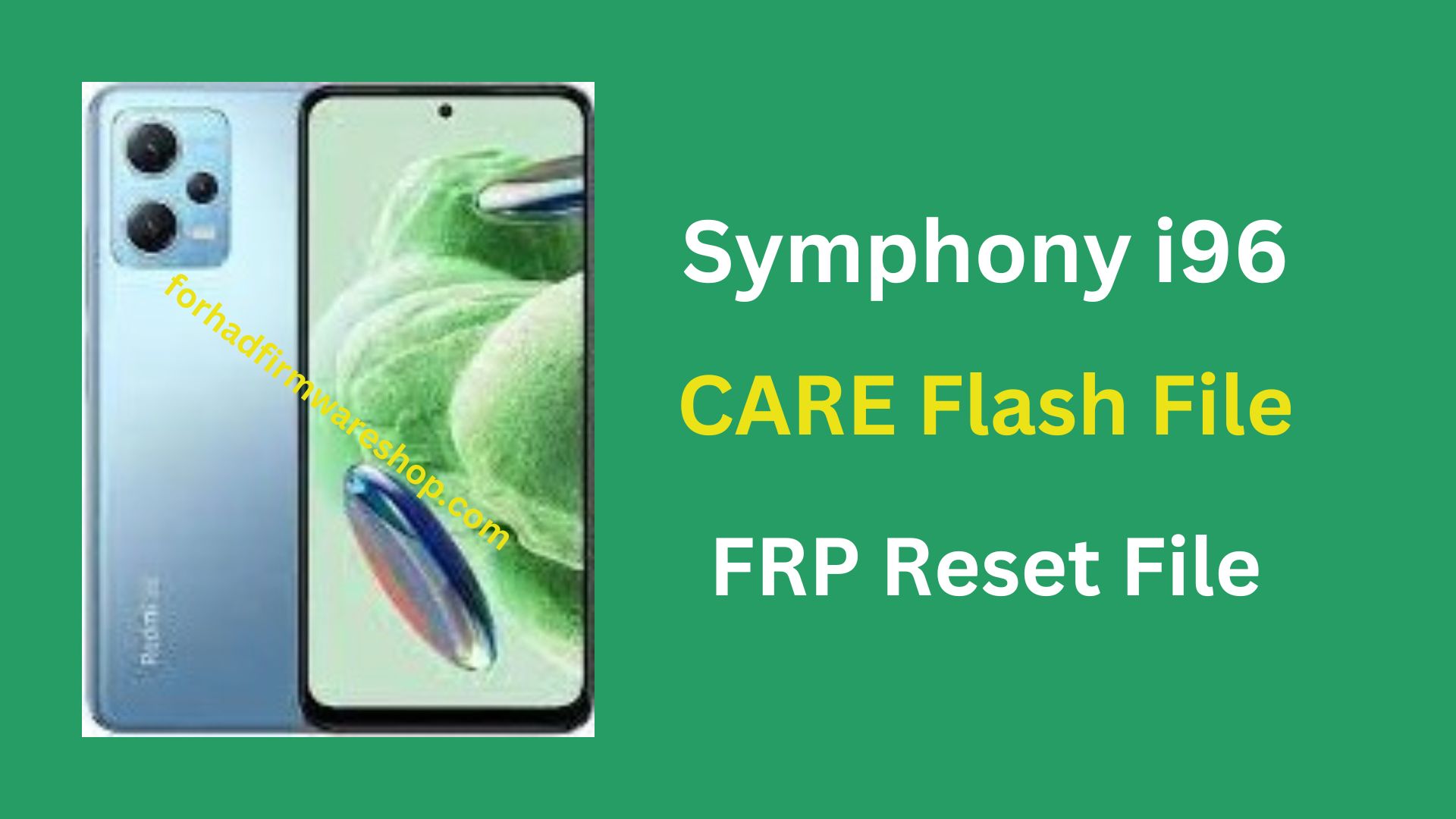 Symphony i96 Stock Firmware ROM (Flash File)