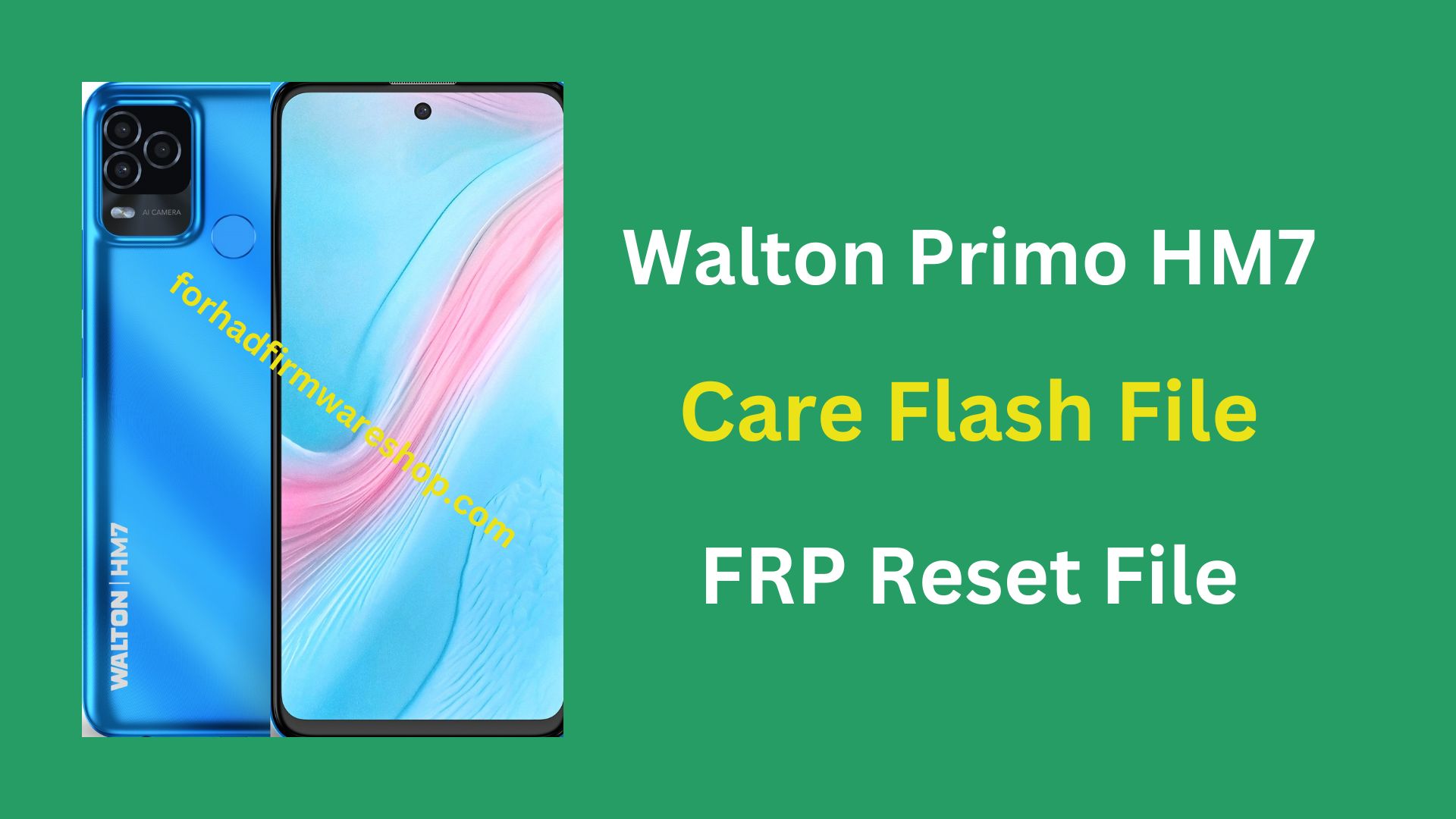 Walton Primo HM7 Frp Stock Firmware ROM (Flash File)