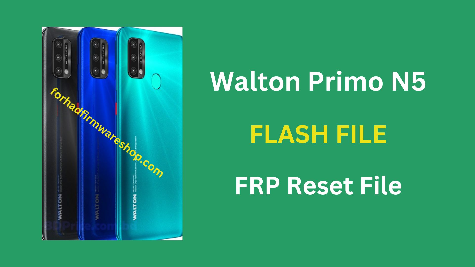 Walton Primo N5 Stock Firmware ROM (Flash File)