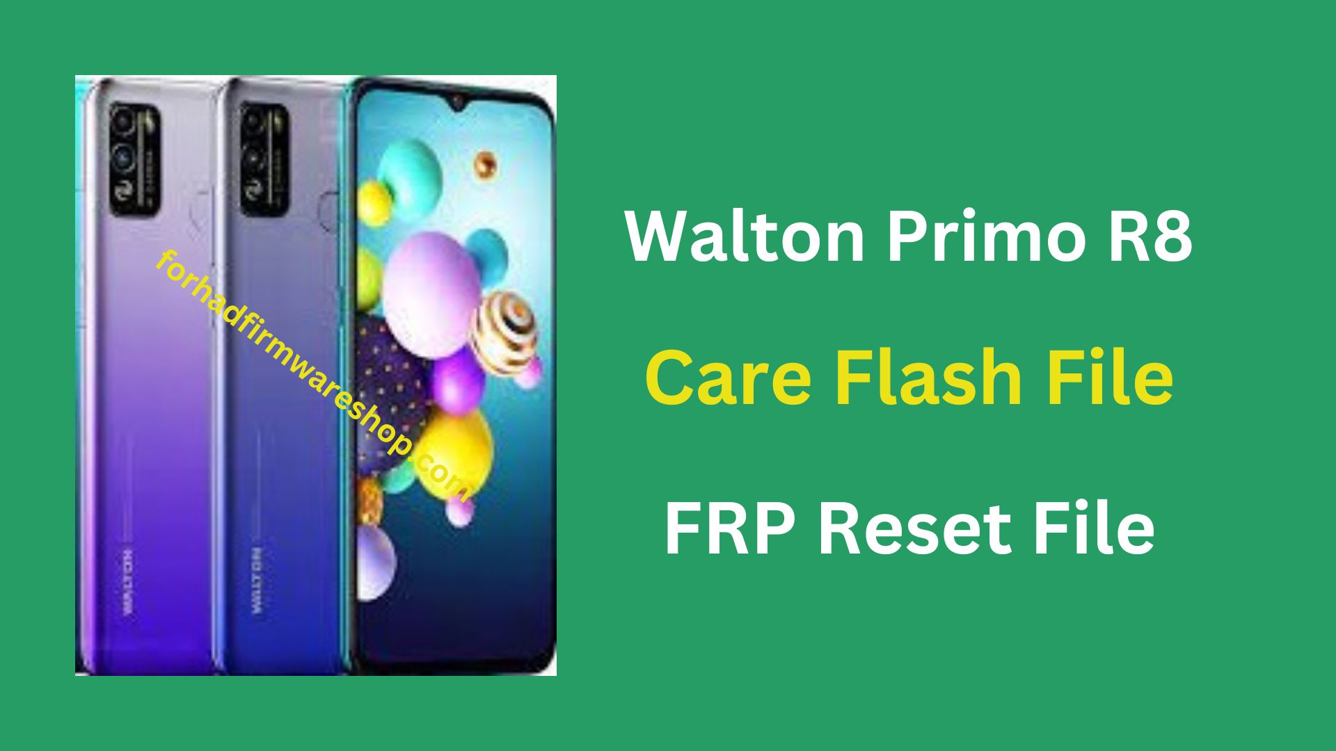 Walton Primo R8 Stock Firmware ROM (Flash File)