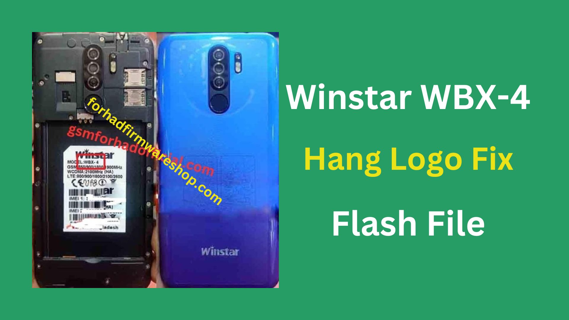 Winstar WBX-4 Stock Firmware ROM (Flash File)