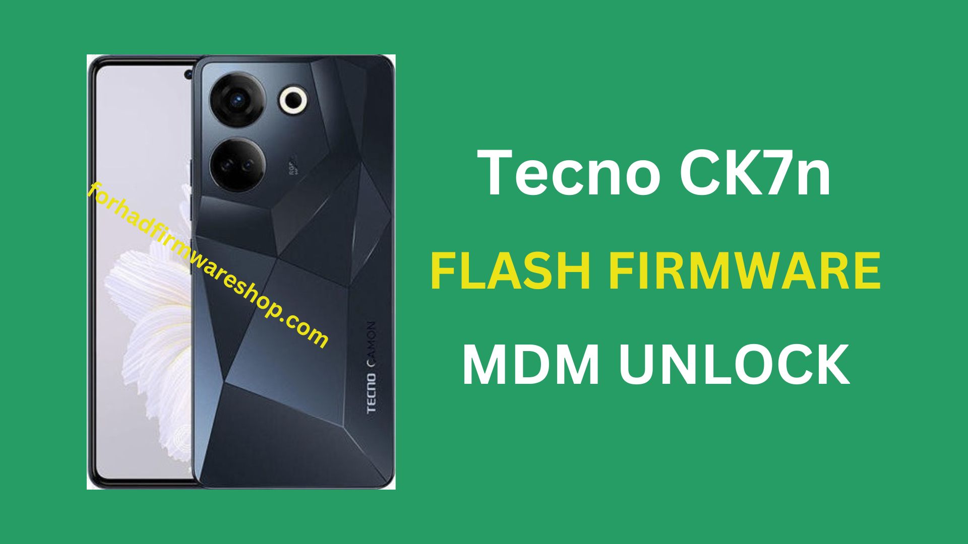 Tecno CK7n Stock Firmware ROM (Flash File)