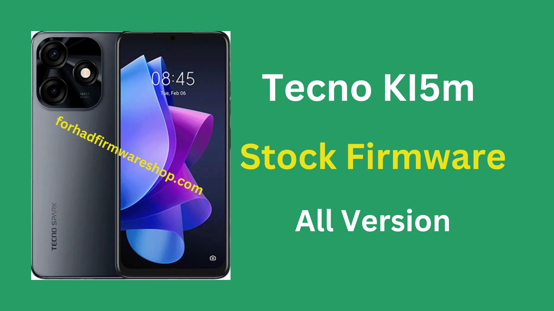 Tecno KI5m Stock Firmware ROM (Flash File)