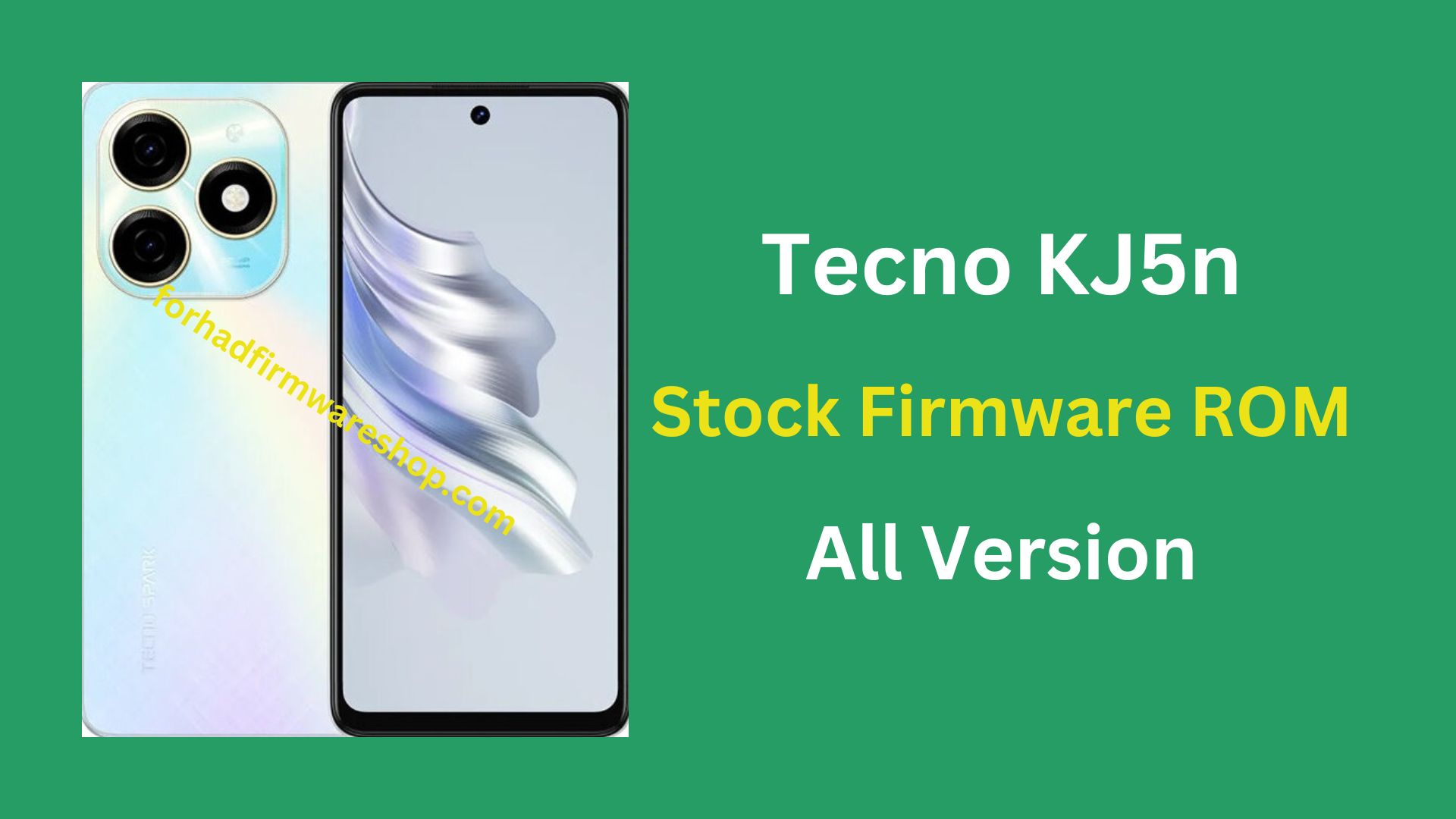 Tecno KJ5n Stock Firmware ROM (Flash File)