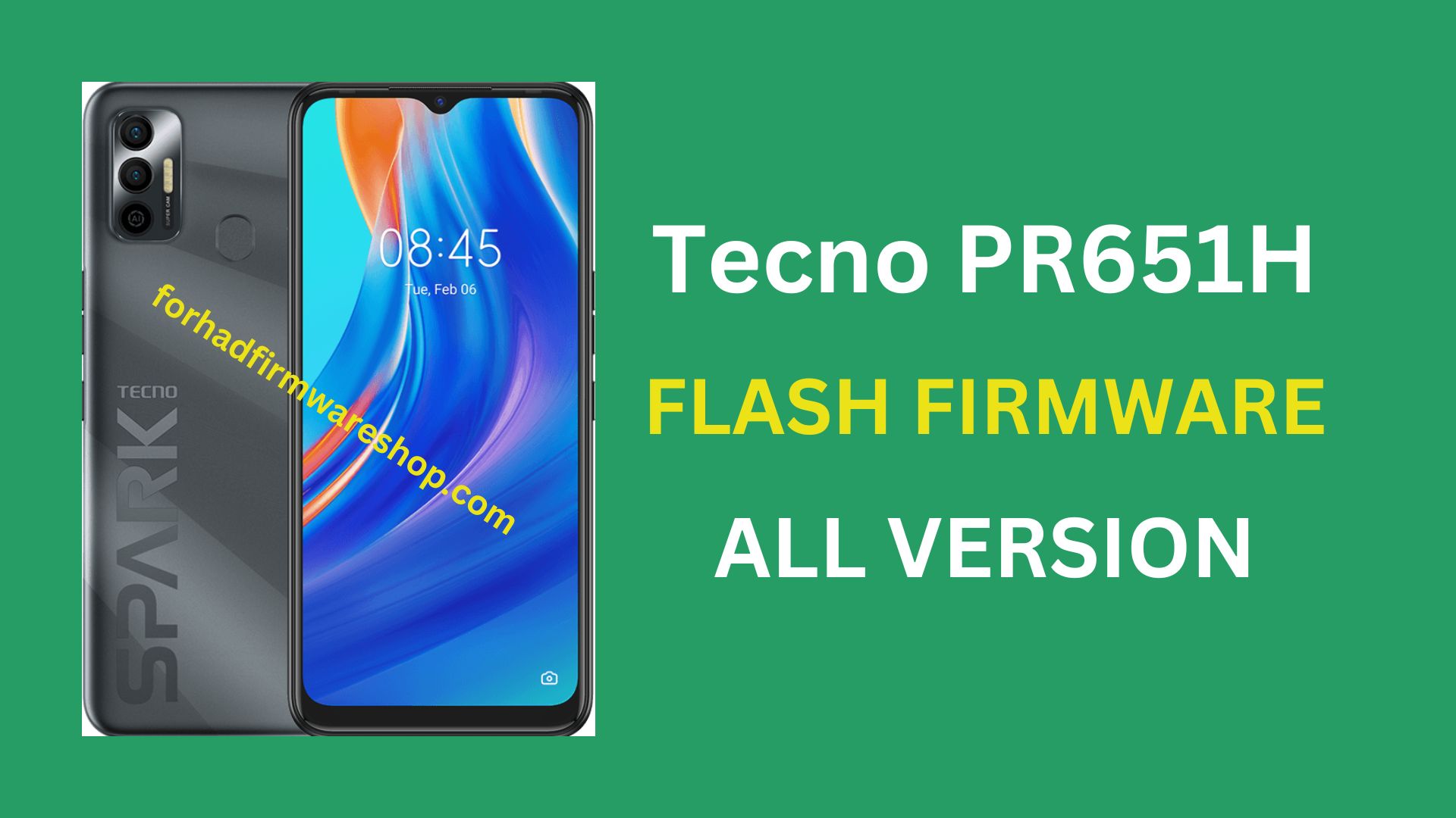 Tecno PR651H Stock Firmware ROM (Flash File)