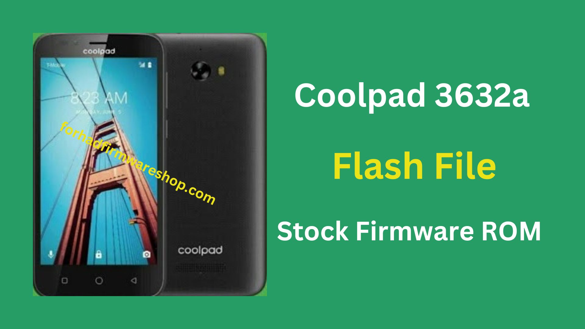 Coolpad 3632a Stock Firmware ROM (Flash File)