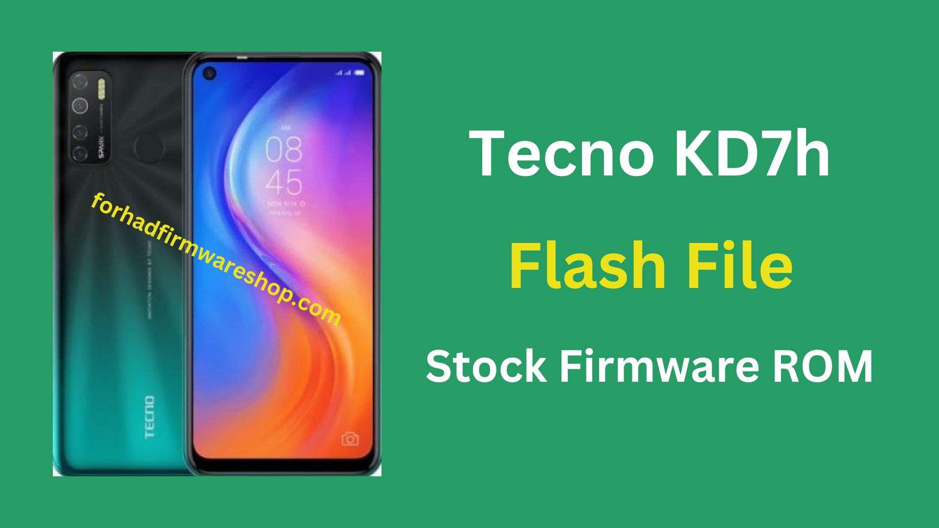 Tecno KD7h Stock Firmware ROM (Flash File)