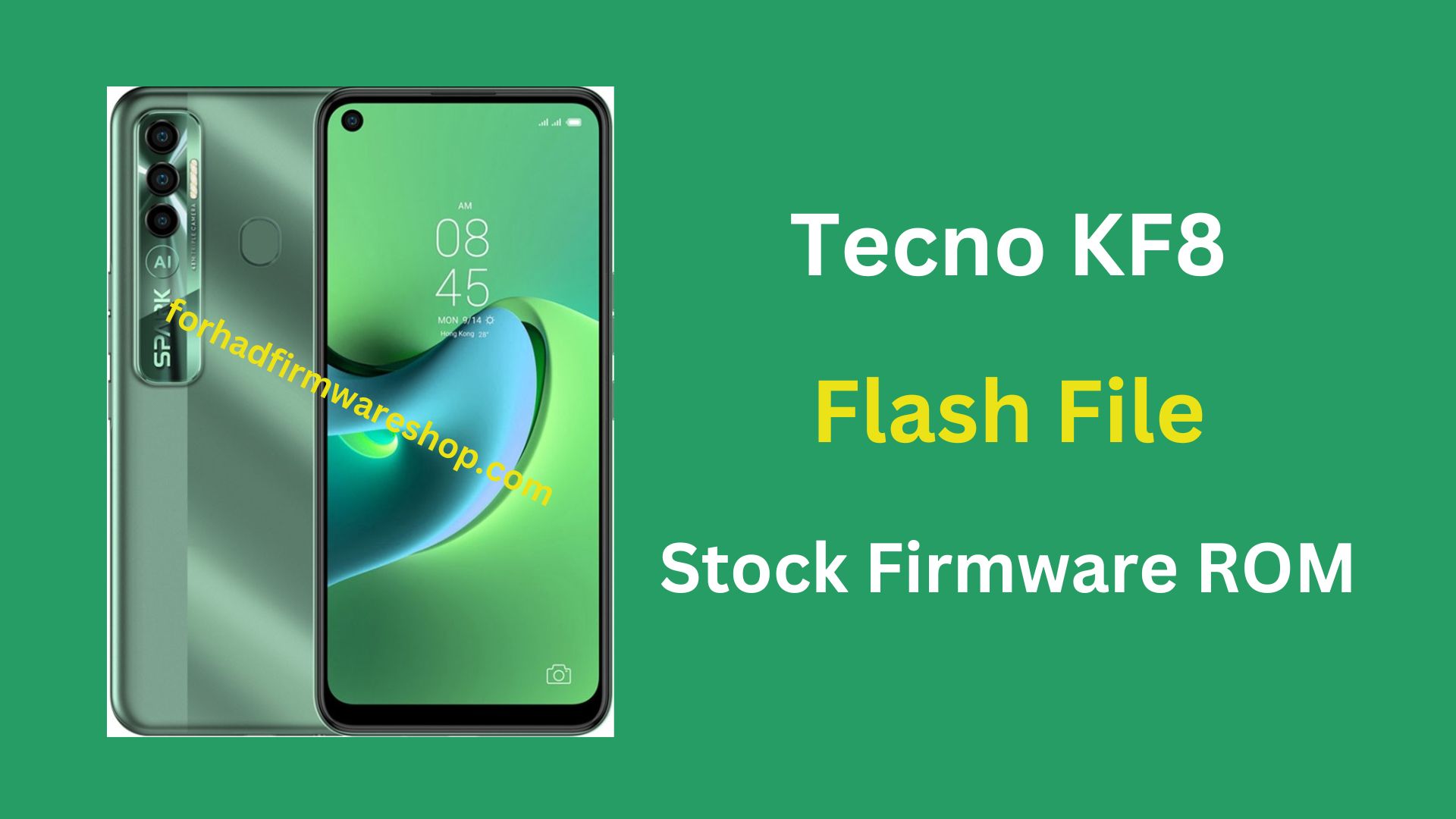 Tecno KF8 Stock Firmware ROM (Flash File)