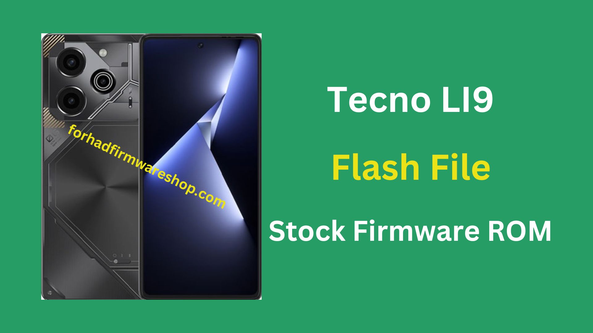 Tecno LI9 Stock Firmware ROM (Flash File)