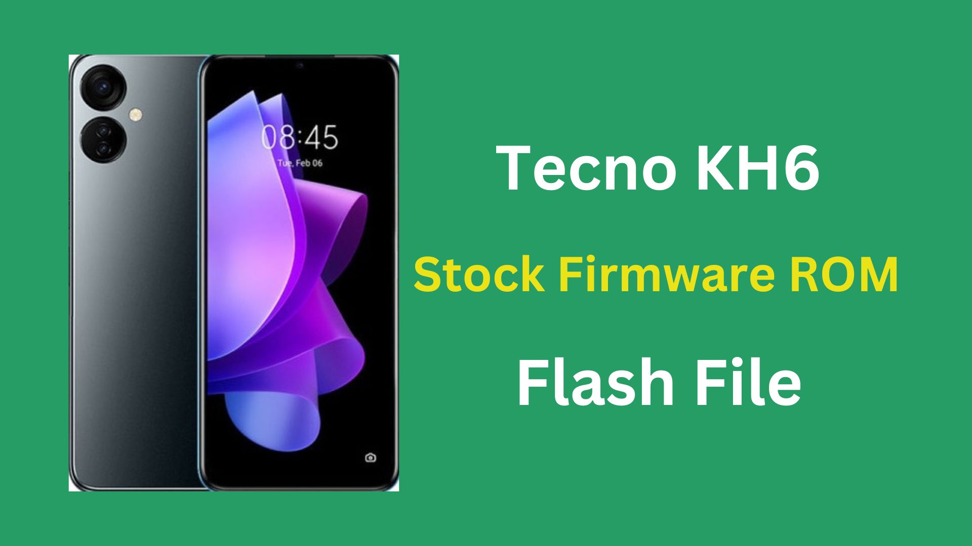 Tecno KH6 Stock Firmware ROM (Flash File)