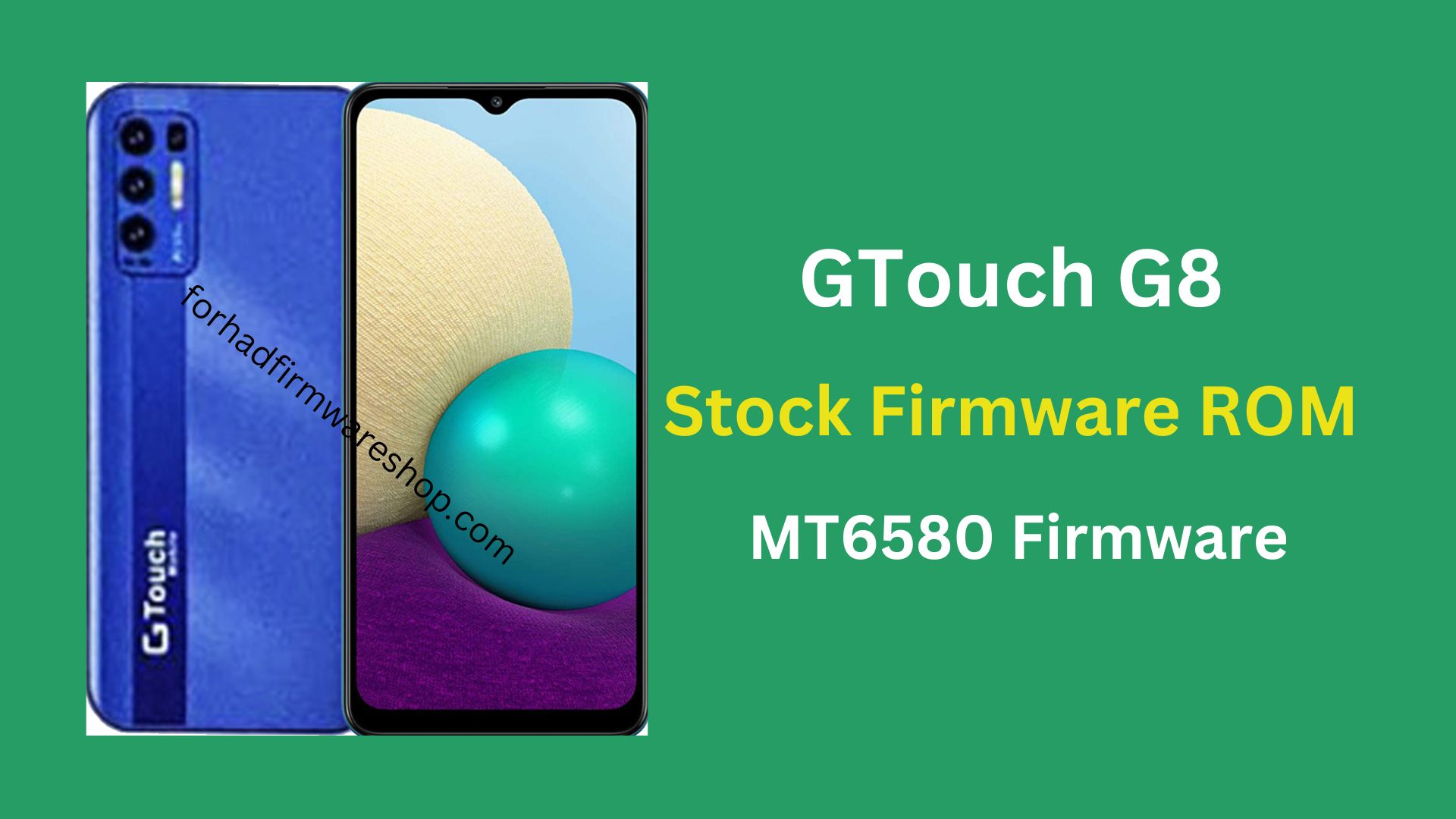 GTouch G8 Stock Firmware ROM (Flash File)