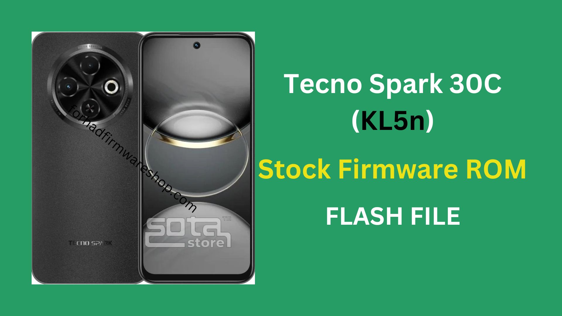 Tecno Spark 30C KL5n Stock Firmware ROM (Flash File)